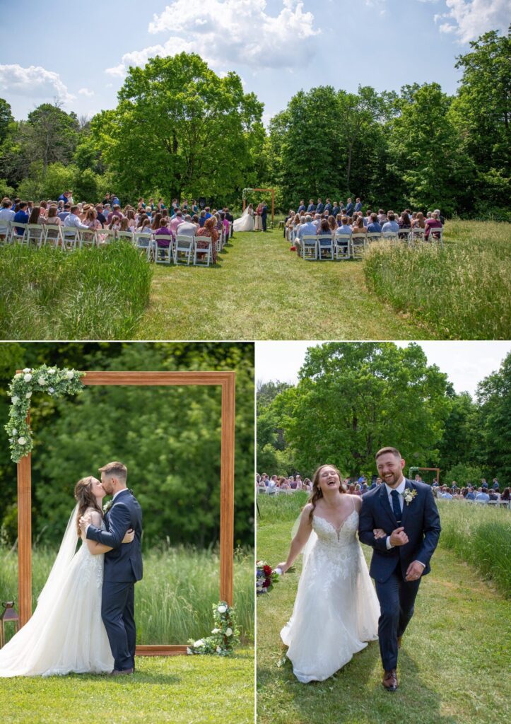 A man in a suit holding something in his hands.