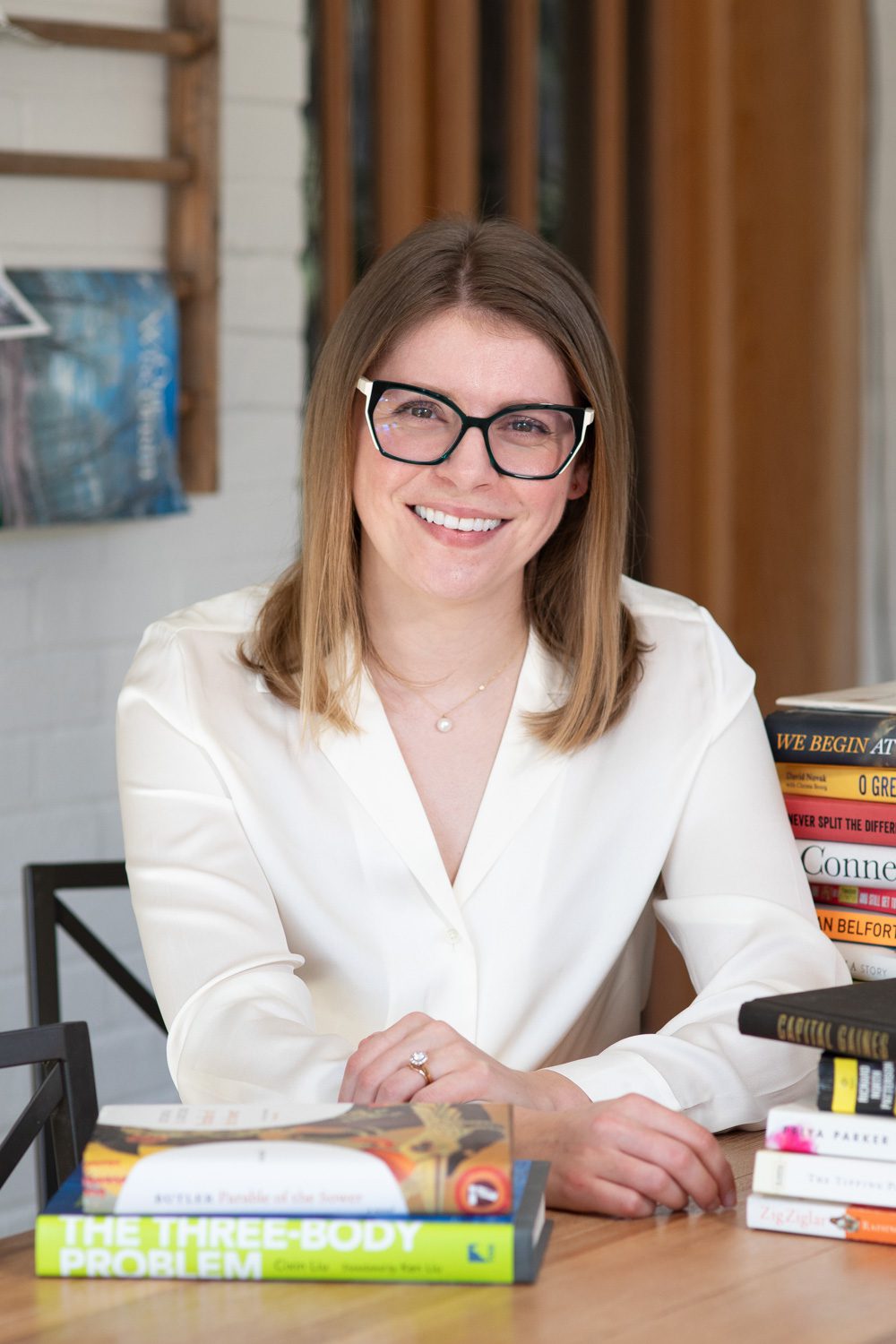 Author's creative headshot.