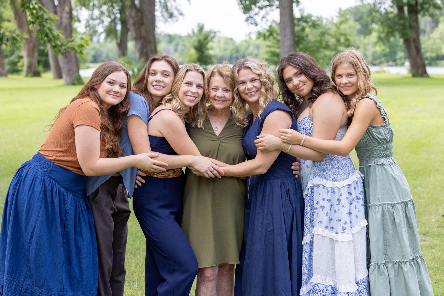The women of the family.